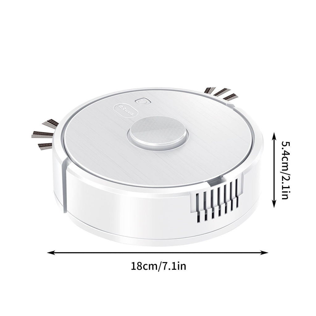 Rechargeable Auto Hard Floor & Low Carpet Sweeper Robot Vacuum – Compact 8088 Model, USB Charging, Low Noise