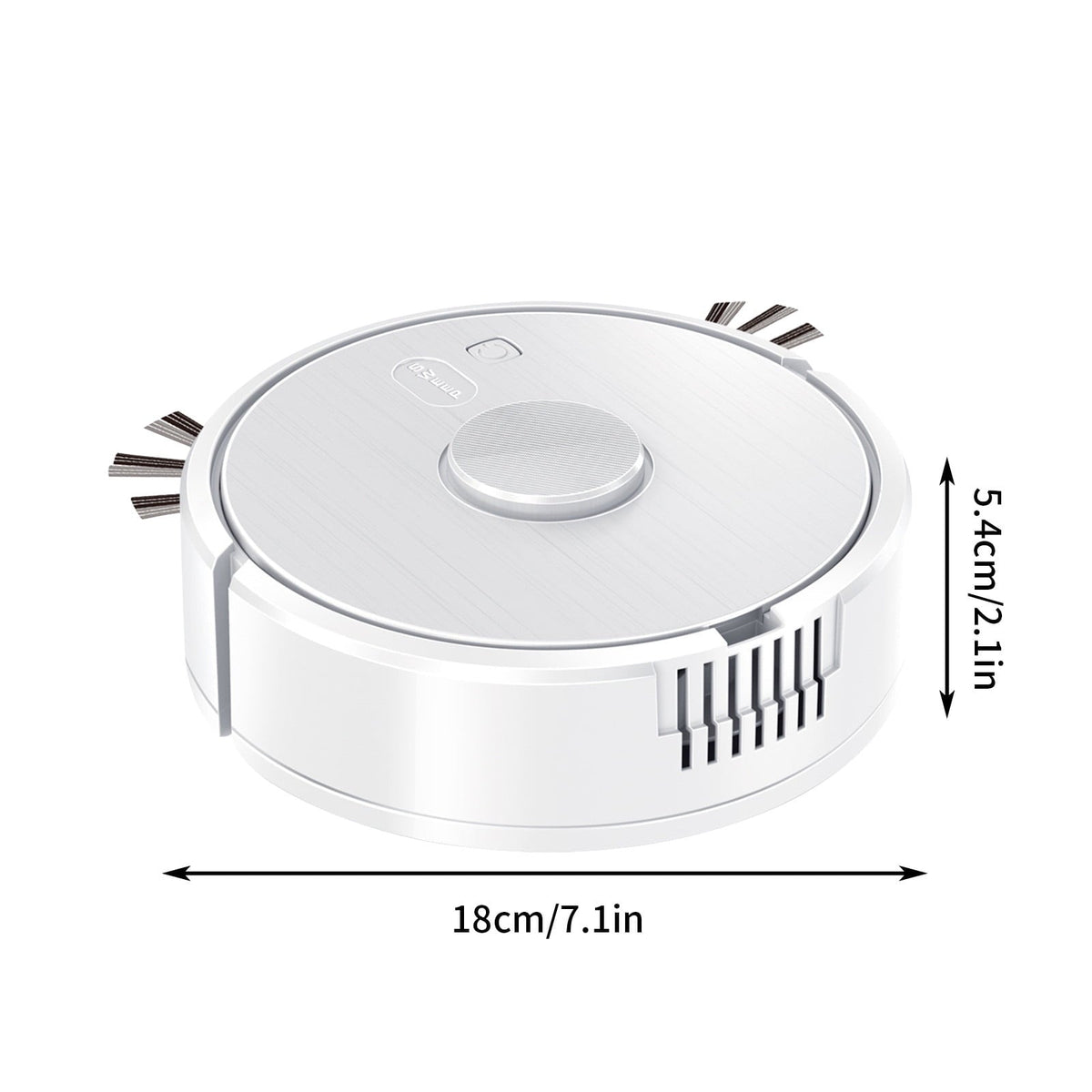 Rechargeable Auto Hard Floor & Low Carpet Sweeper Robot Vacuum – Compact 8088 Model, USB Charging, Low Noise