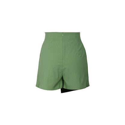 Solid Color High-Waisted Skirt Pants: Elevate Your Style