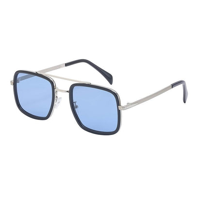 Fashionable Lightweight Square Frame Sunscreen Sunglasses