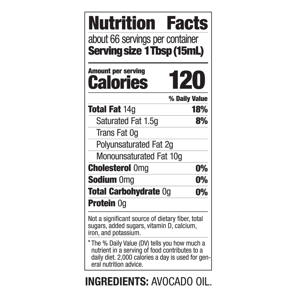 BetterBody Foods Avocado Oil 1L 33.8 fl oz 4-pk Box