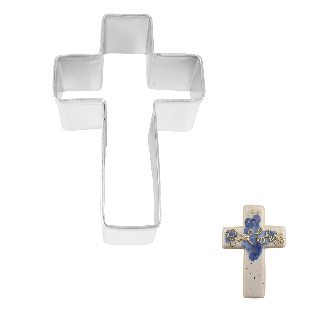 Cross Cookie Cutter (4")