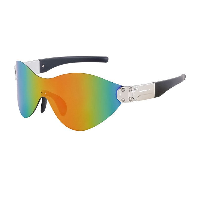 Fashion Frameless Sports Riding UV400 Sun Protection Outdoor Eyewear Sunglasses