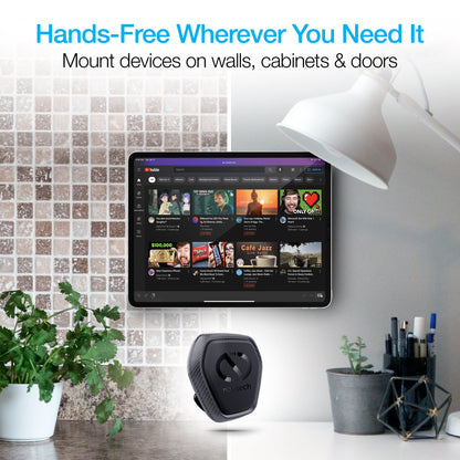 Naztech MagBuddy Elite Anywhere Mount - Hands-Free and Shock Proof