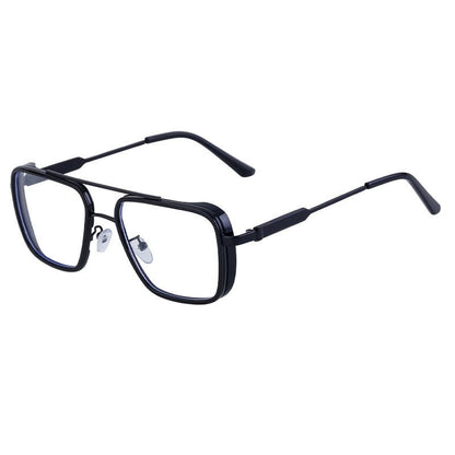 Retro Fashion Men's Sunscreen Box Sunglasses