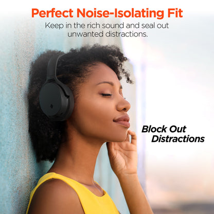 HyperGear Stealth ANC Wireless Headphones with Dynamic Bass Feature