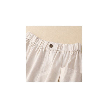 Elastic Waist A-Line Midi Skirt for a Slimming Look