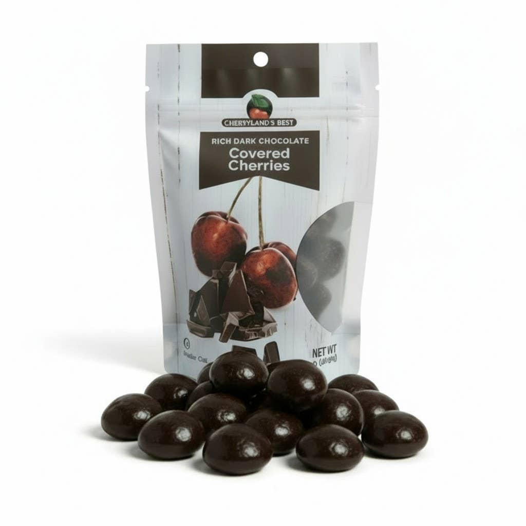 Dark Chocolate Covered Cherries 7.5oz / 12ct