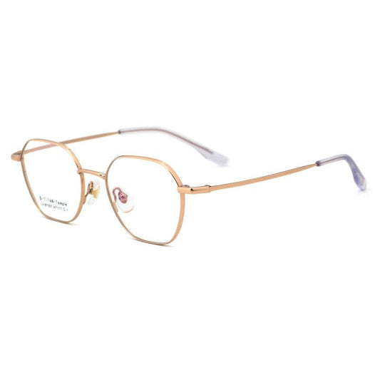 Titanium Alloy Small Frame Anti-Blue Light Glasses
