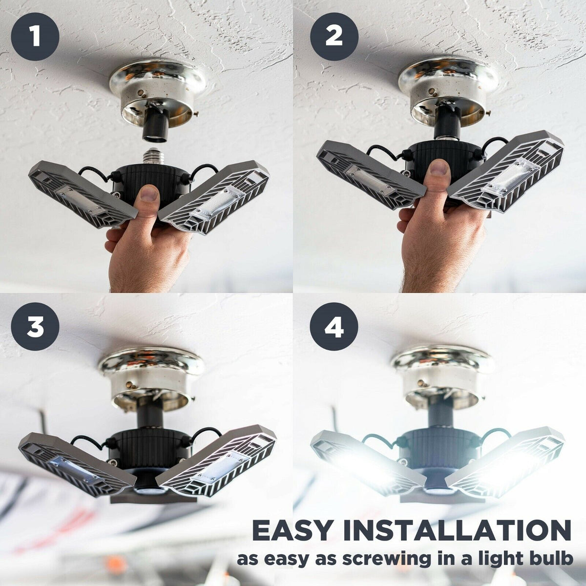 Led Garage Light-Led Adjustable Light-T Led Light