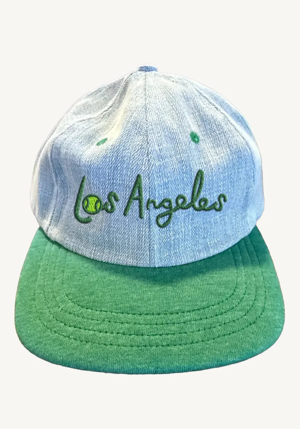 Los Angeles Tennis Embroidered Denim Hat