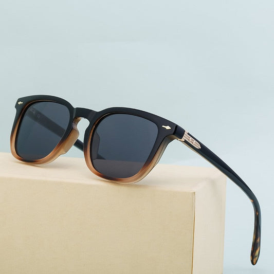 Men's Outdoor Retro Square Frame Sunglasses
