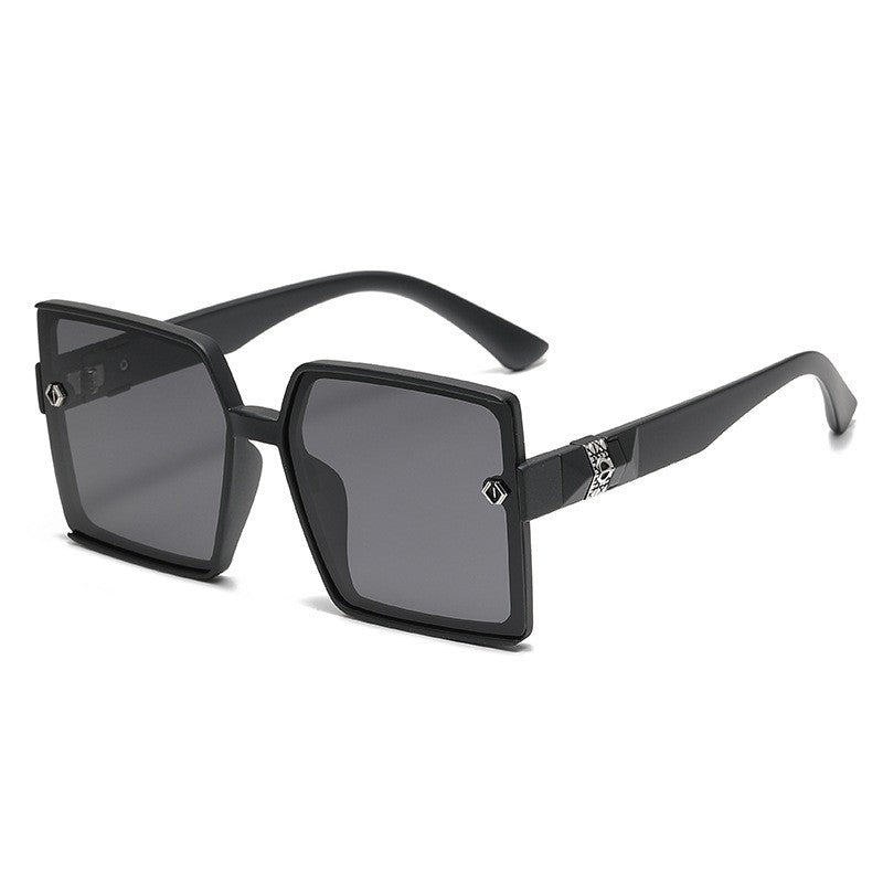 Fashion Square Frame Outdoor Sun Protection Polarized Sunglasses