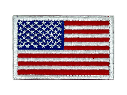 JupiterGear Tactical USA Flag Patch with Detachable Backing