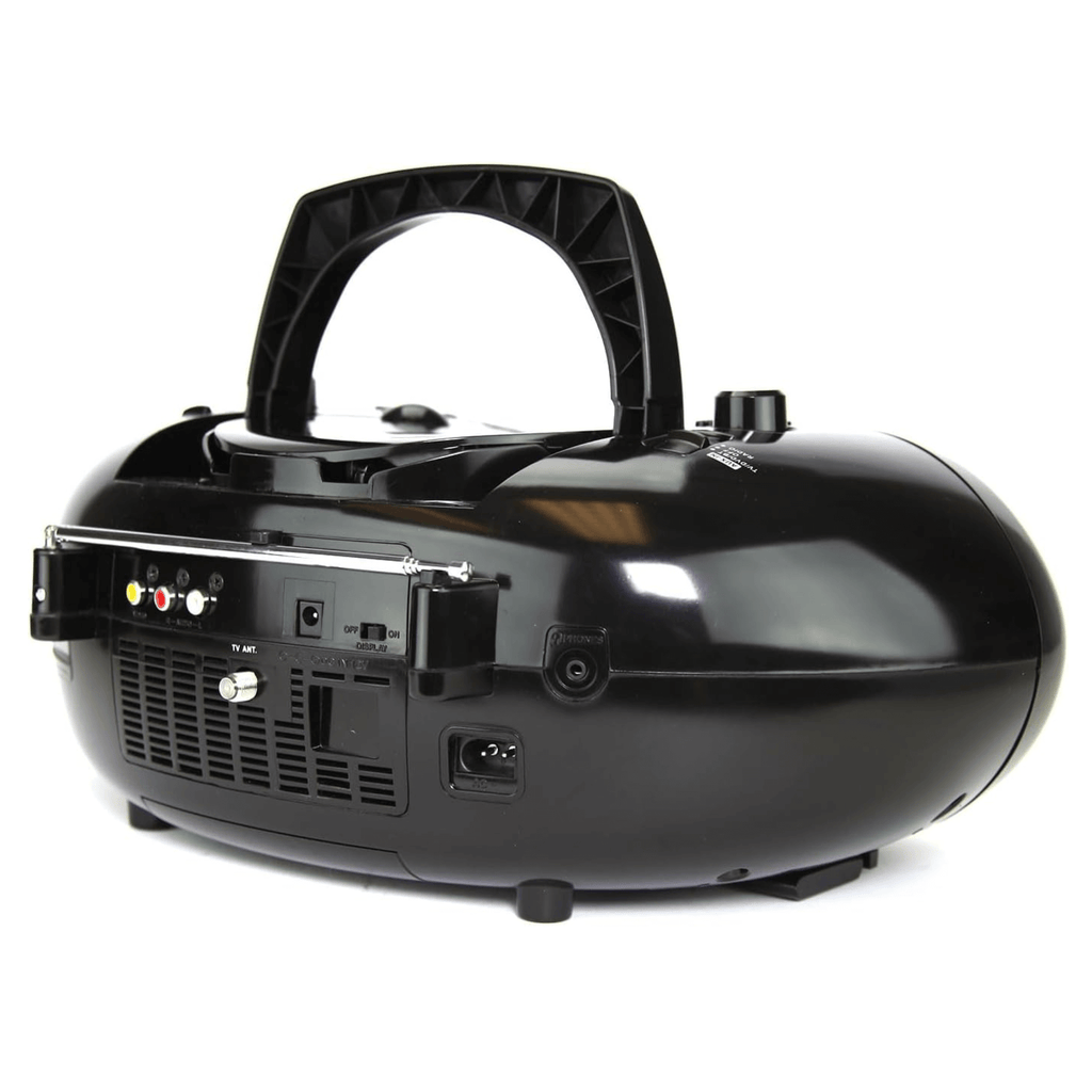 Emerson 7" Bluetooth DVD Boombox Black - Refurbished