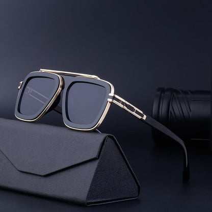 Retro Square Sunglasses Trend Fashion