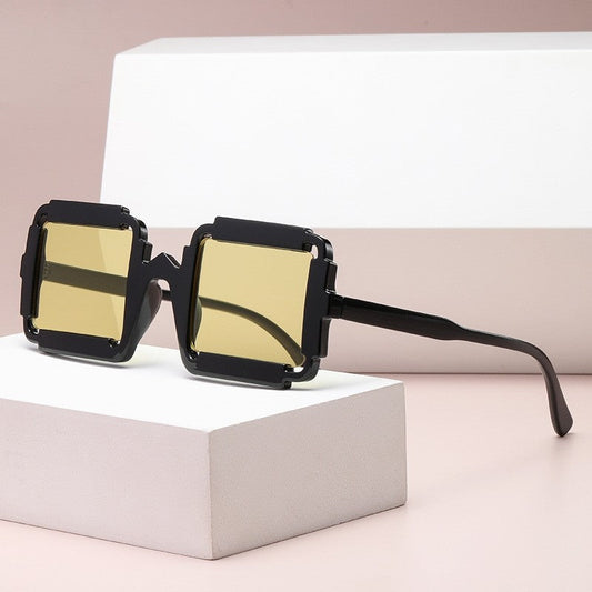 Fashionable Oversized Square Frame Sunglasses