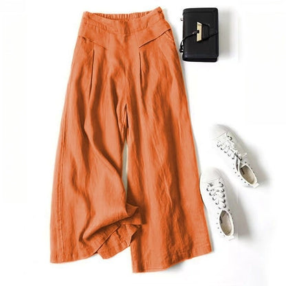 Elevated Style Linen Culottes