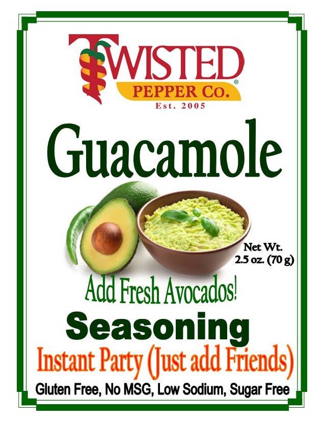 Guacamole Seasoning Mix 2.5 Oz