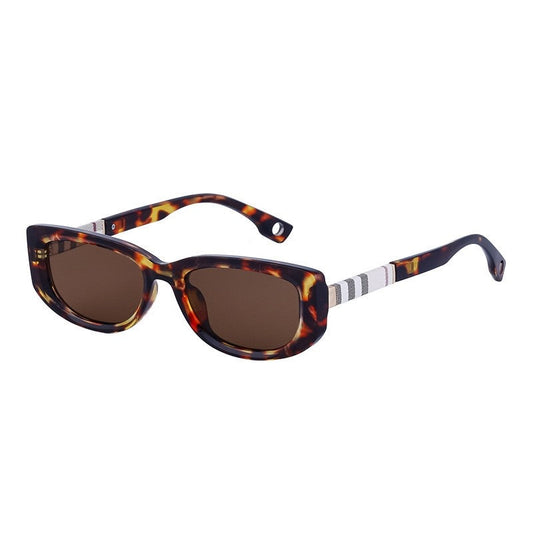 Ladies Trendy Fashion Small Frame Sunglasses