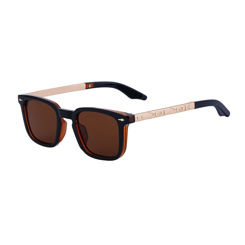 Fashion Square Frame Sunglasses For Men Outdoor