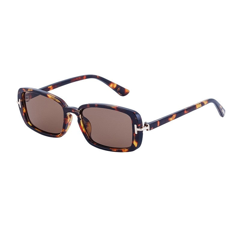 Unisex Fashion T-Shaped Small Square Sunglasses