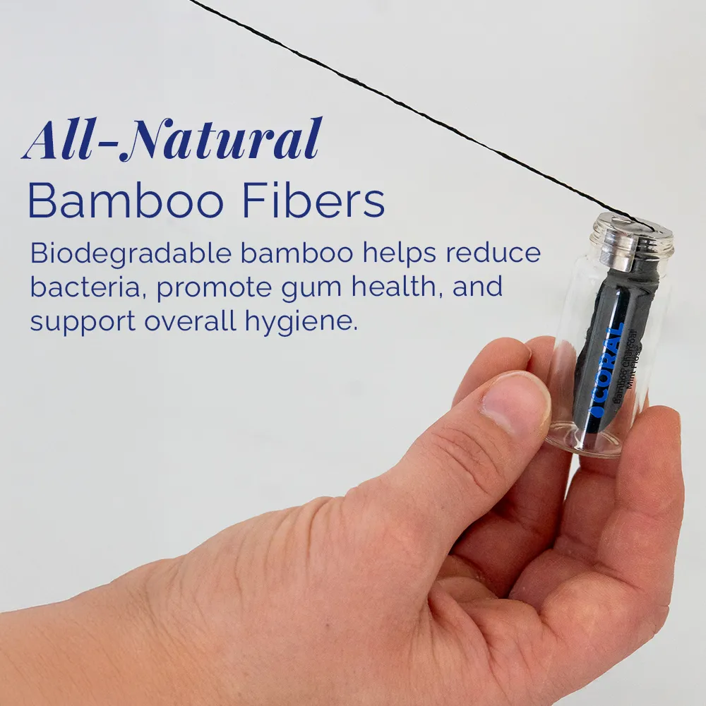 Bamboo Charcoal Mint Dental Floss