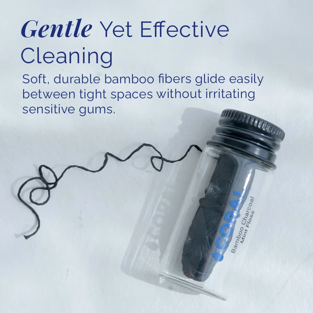 Bamboo Charcoal Mint Dental Floss
