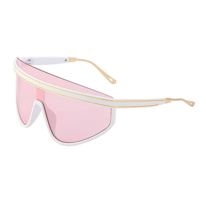Windproof And Sunscreen Integrated Large Frame Lens Sunglasses
