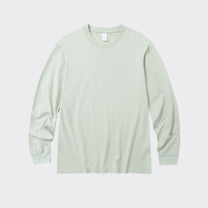 Casual Men's Solid Color Long Sleeve Tee