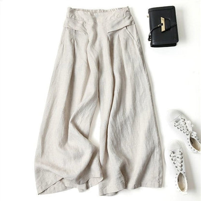 Elevated Style Linen Culottes