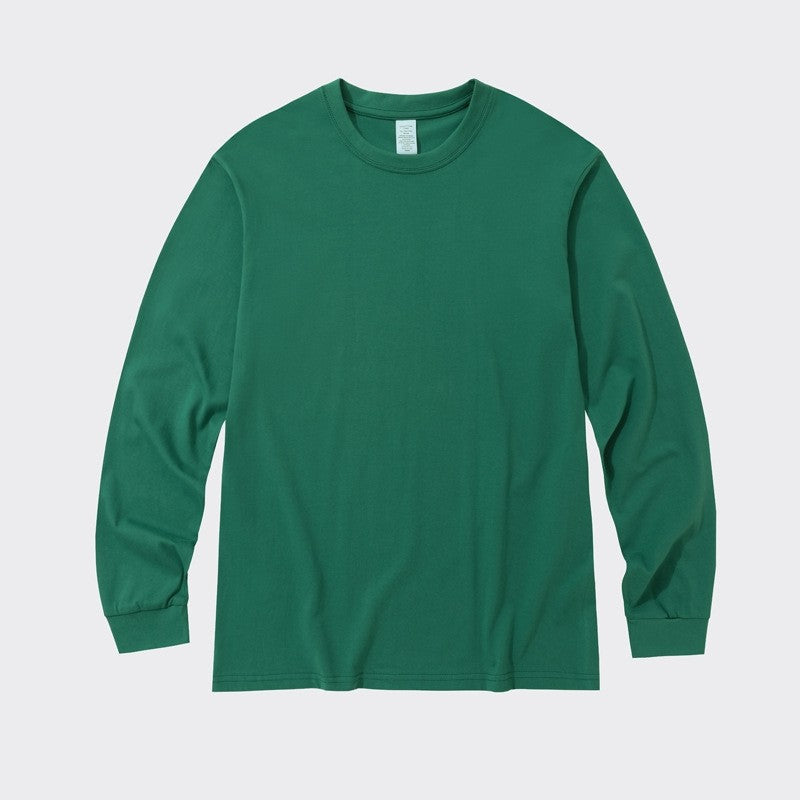 Casual Men's Solid Color Long Sleeve Tee