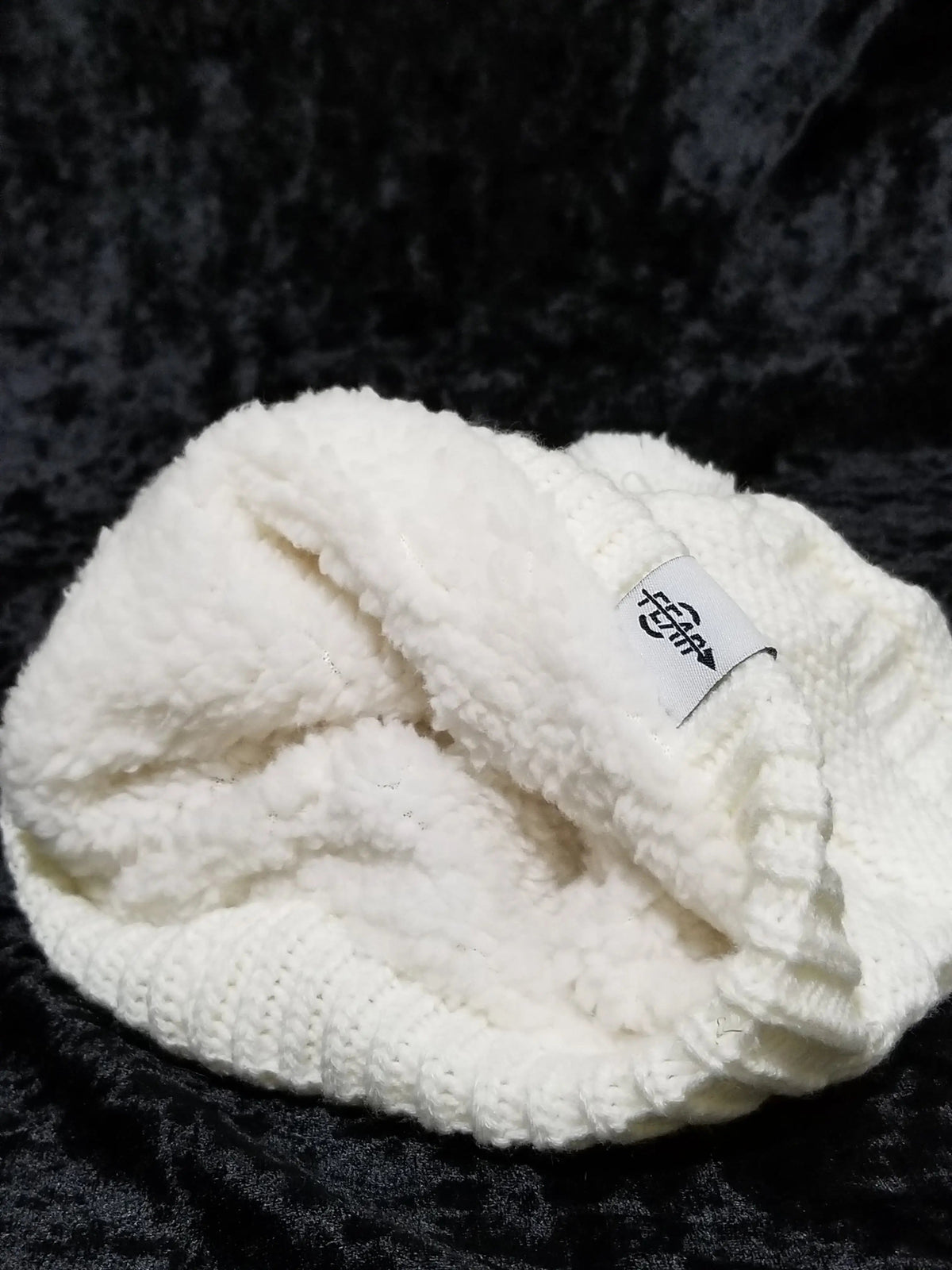 Fear0 NJ Warmest Fleece Lined Slouch Baggy Women Beanie Hat