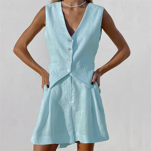 Slim Fit Women's Cotton Pajama Set with Soft and Comfortable Fabric