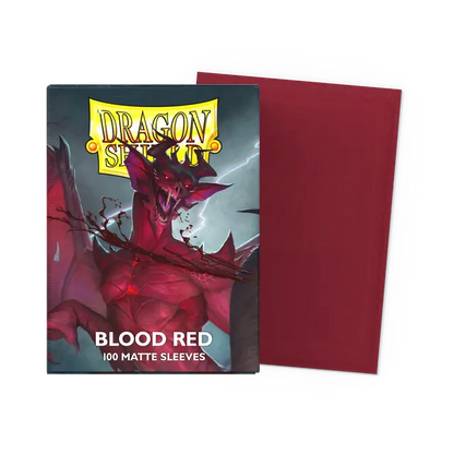 Dragon Shield: Blood Red - Matte Sleeves