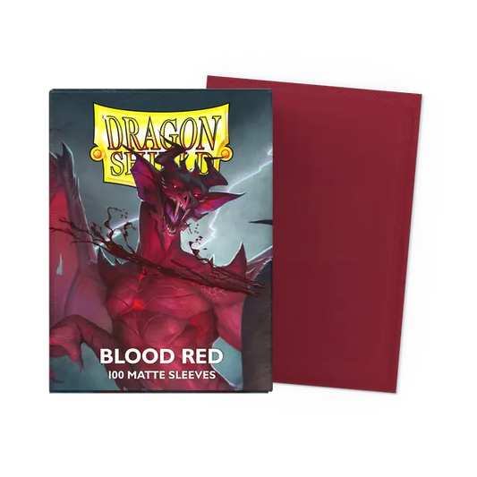 Dragon Shield: Blood Red - Matte Sleeves