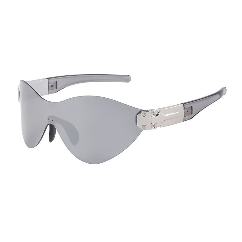 Fashion Frameless Sports Riding UV400 Sun Protection Outdoor Eyewear Sunglasses