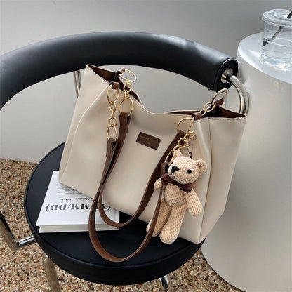 Versatile Shoulder Tote Bag with Large Capacity