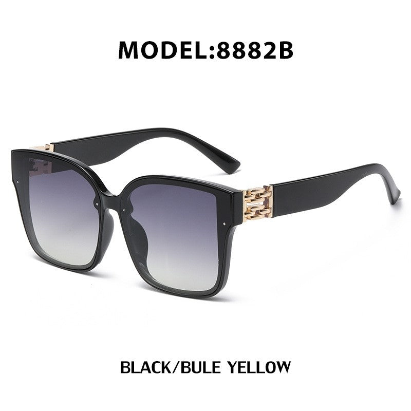 Ladies' Stylish Oversized Square Sunglasses