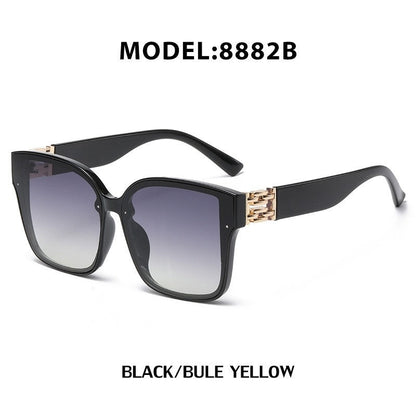 Ladies' Stylish Oversized Square Sunglasses