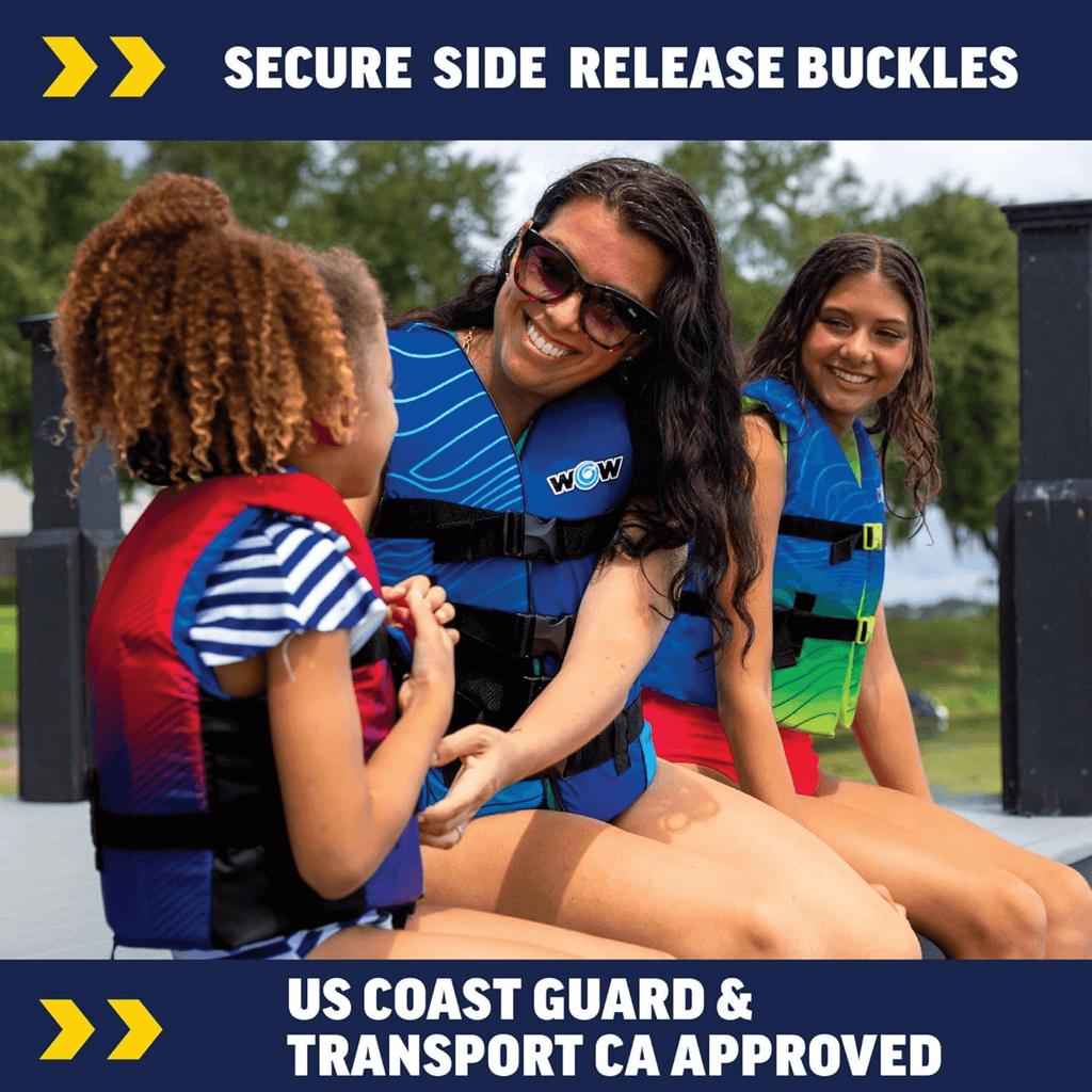 WOW Watersports Vis-Wave Child Life Vest