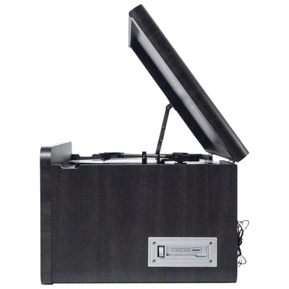 Victor Monument 8-in-1 Wood Music Center Graphite - Refurbished