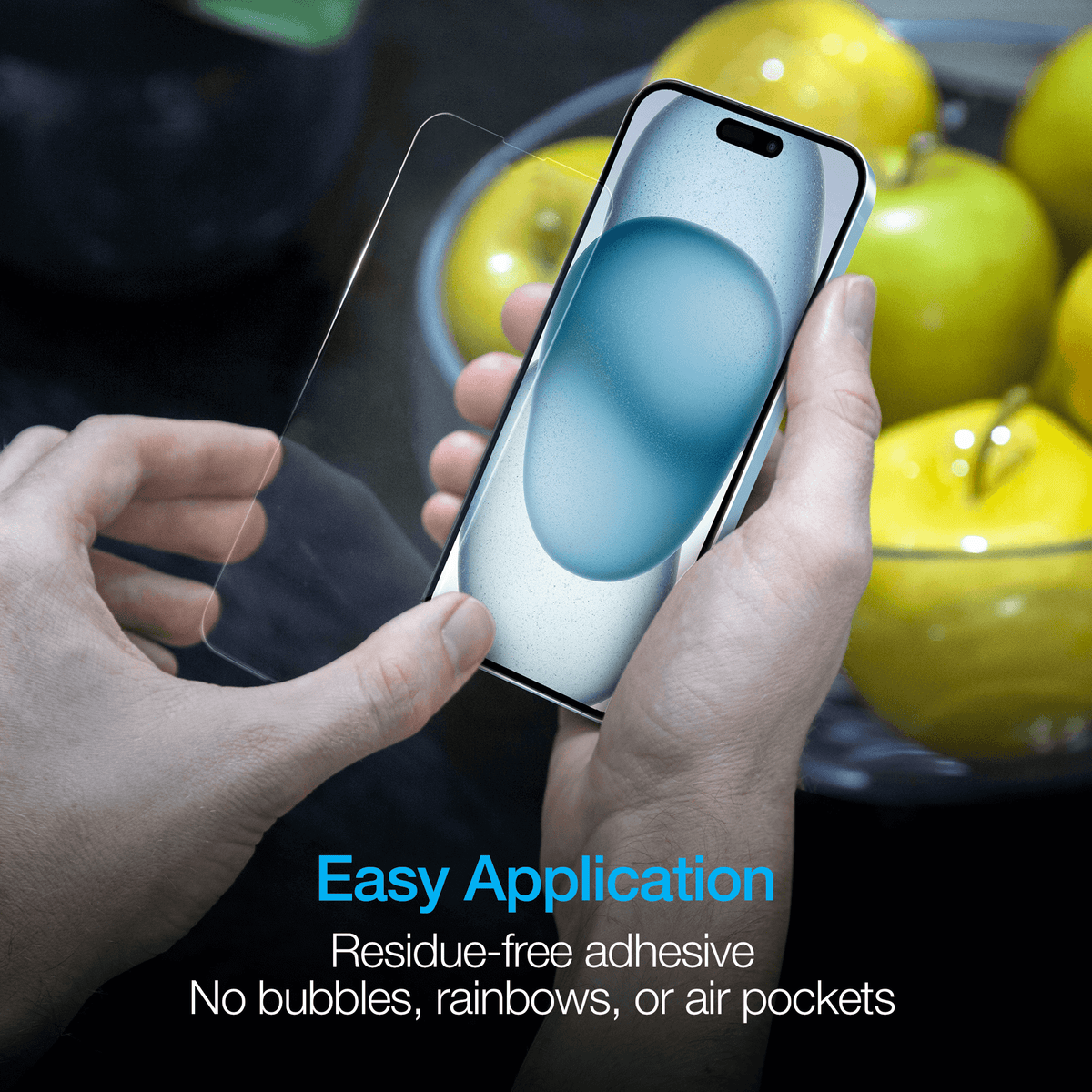 Naztech IntelliShield HD Tempered Glass 25pc Bundle Kit for iPhone 15 Plus