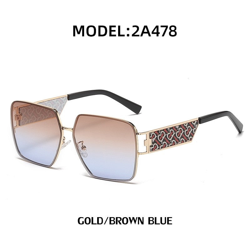 Stylish Versatile Square Sunglasses