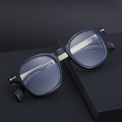 Men's Retro Style Blue Light Blocking Sunglasses