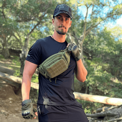 JupiterGear Military-Style Tactical Patch Hat with Adjustable Strap | Breathable & Unisex