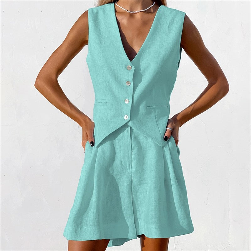Slim Fit Women's Cotton Pajama Set with Soft and Comfortable Fabric