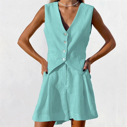 Slim Fit Women's Cotton Pajama Set with Soft and Comfortable Fabric