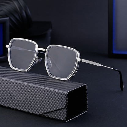 Men's Outdoor Fashion Retro Box Sunglasses