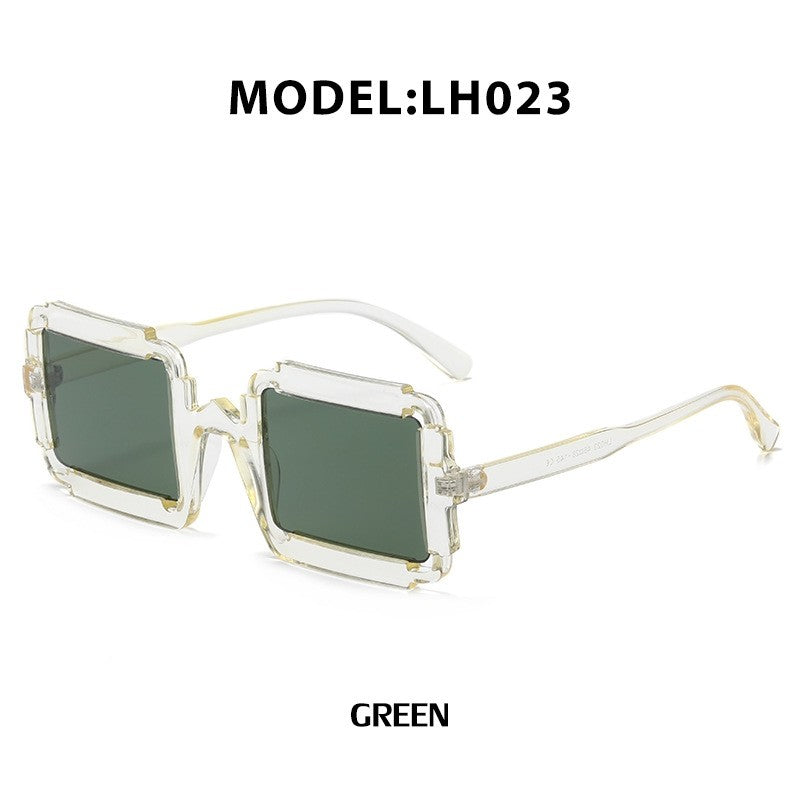 Fashionable Oversized Square Frame Sunglasses